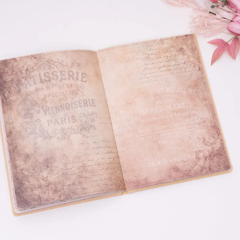 Studio Light – Jenine's Mindful Art – Vintage Paper Journal A4 (JMA-ES-JOUR33)