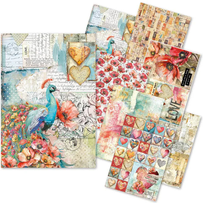 Hovedbilde Ciao Bella Majestic Dream A5 rice paper mixed (8 ...