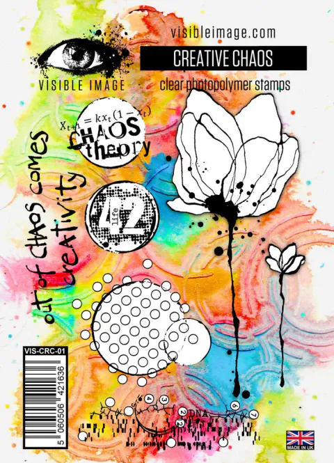 Hovedbilde Visible Image – Creative Chaos A6 Stamp Set