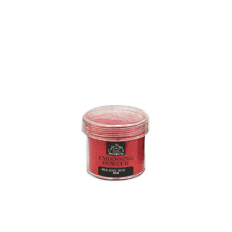 Stamperia Create Happiness Embossing Powder – Holiday Red 18 g (WY06)