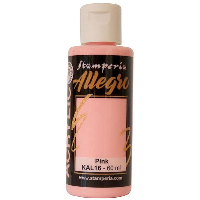 Hovedbilde Stamperia – Allegro Pink 60 ml
