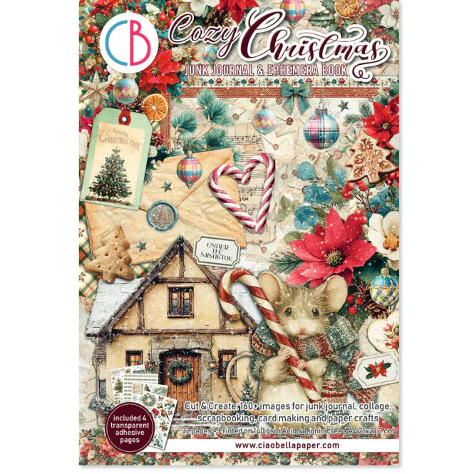 Hovedbilde Ciao Bella - Junk Journal & Ephemera Book - Cozy ...
