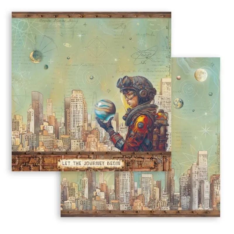 Stamperia A New Beginning Double Face 12x12