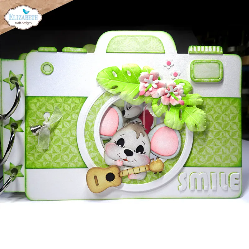 Elizabeth Craft Designs Destination Fun Die – Camera and Suitcase