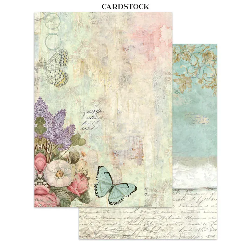 Stamperia – Wonderland Junk Journal Stickers, Backgrounds & Cut-Outs