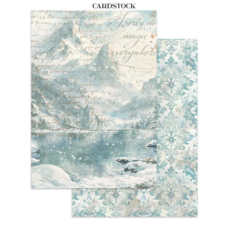 Stamperia White Christmas Junk Journal A5 – Focus Points