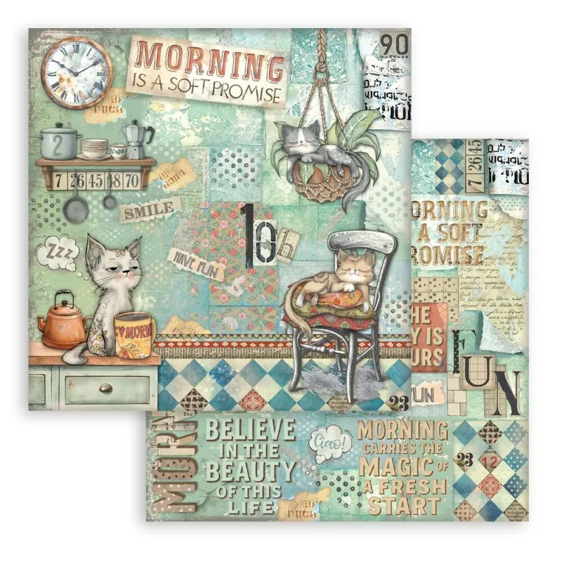 Stamperia – Furry Friends 12x12