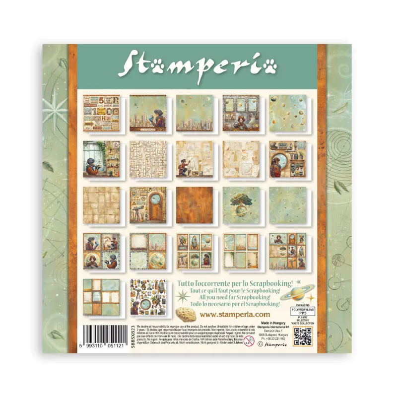 Stamperia – A New Beginning 8x8