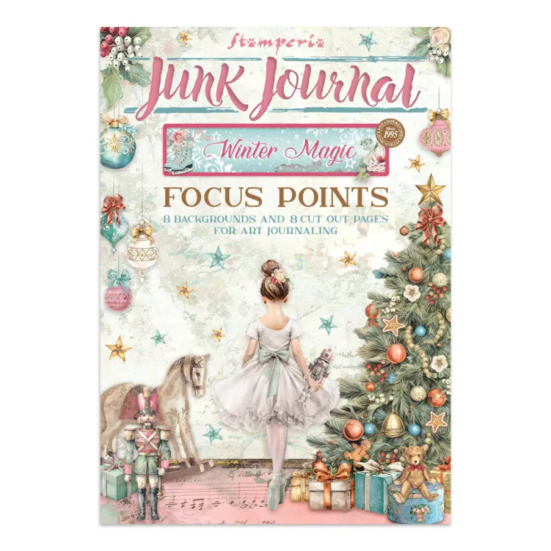 Stamperia Winter Magic Junk Journal A5 – Focus Points