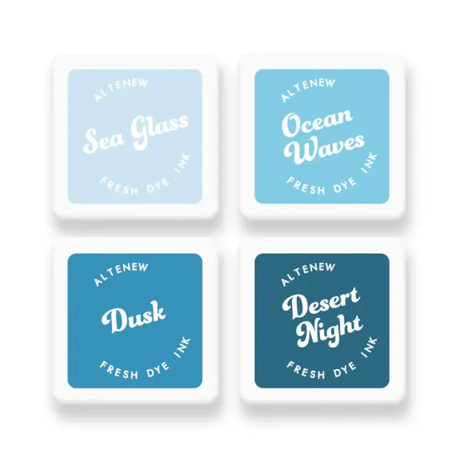 Hovedbilde Cool Summer Night Fresh Dye Ink Mini Cube Set
