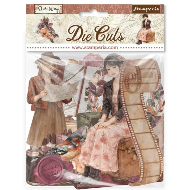Hovedbilde Stamperia Our Way – Die Cuts / Utstansede ...