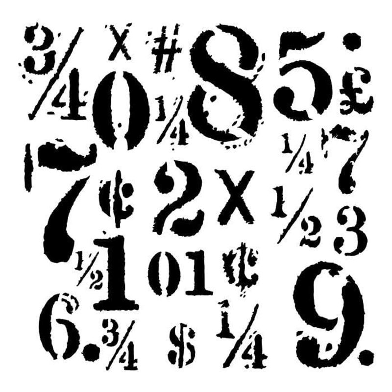 13@rt Big Numbers, Young And Free 6x6