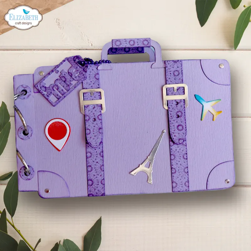 Elizabeth Craft Designs Destination Fun Die – Camera and Suitcase