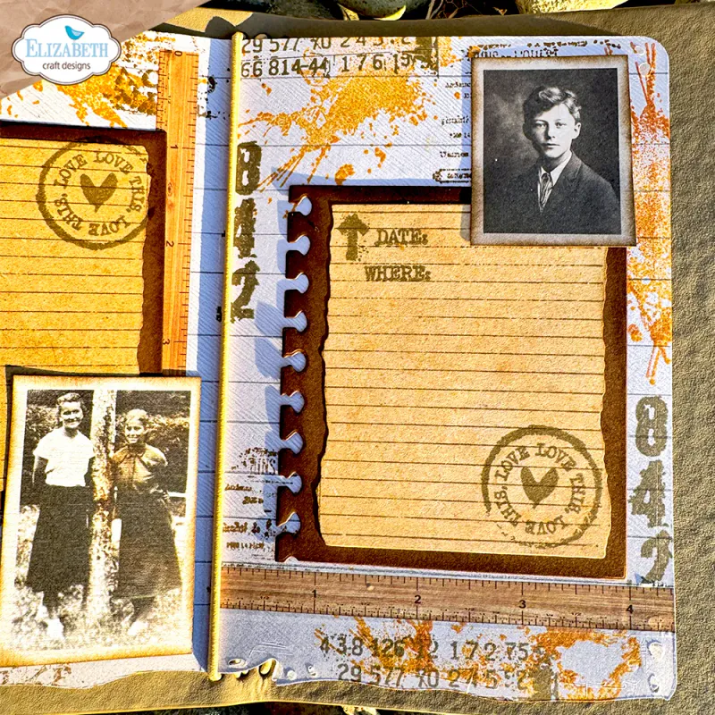Elizabeth Craft Designs – Beautifully Worn Stamps 