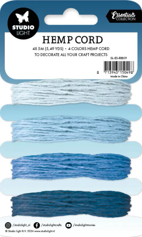 Studiolight – Hemp Cord | Shades of Blue