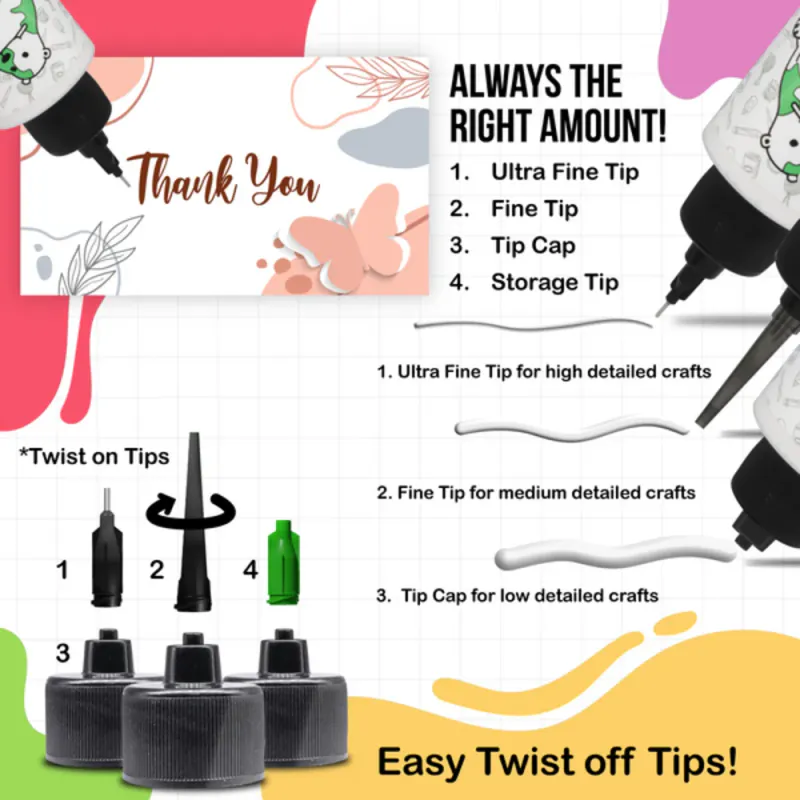 Bearly Art – Precision Craft Glue Tip Kit (PCGTK)
