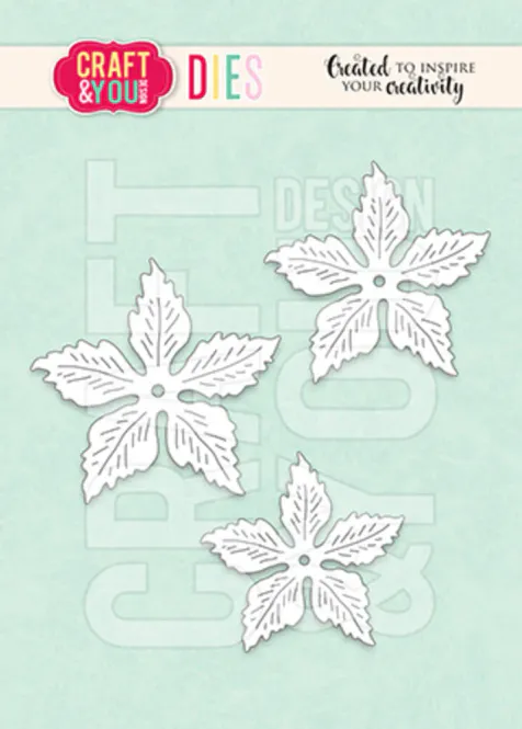 Hovedbilde Craft & You Design – Magda's Poinsettia ...