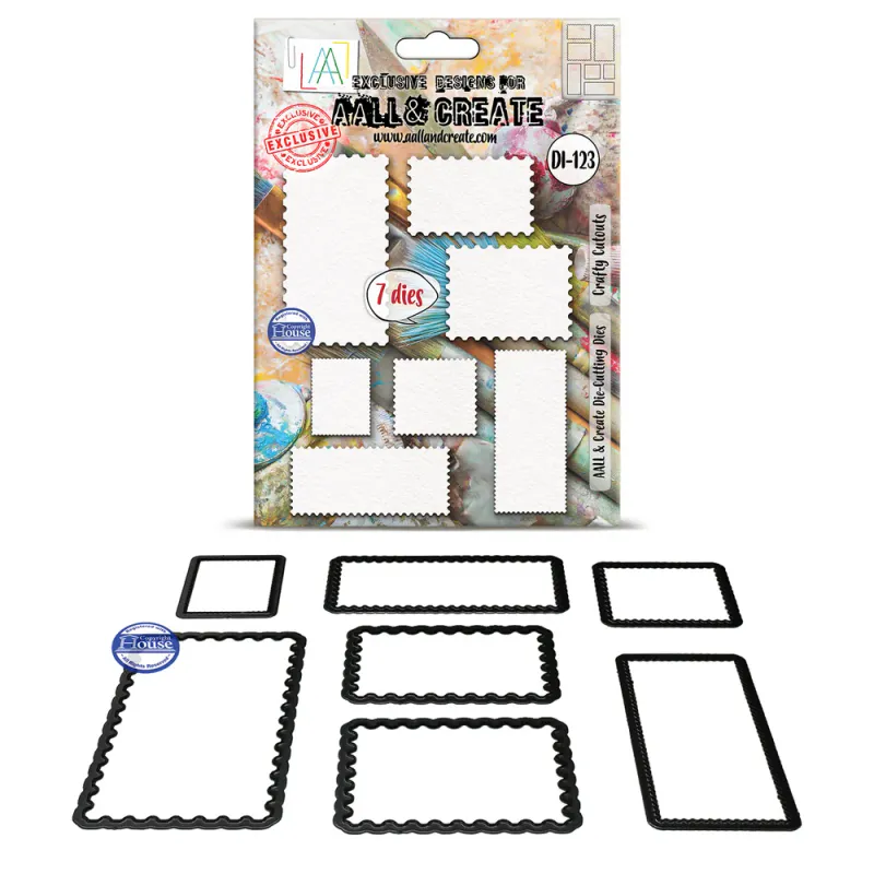 AALL & Create Die Set – Geary Cutouts – DI-123