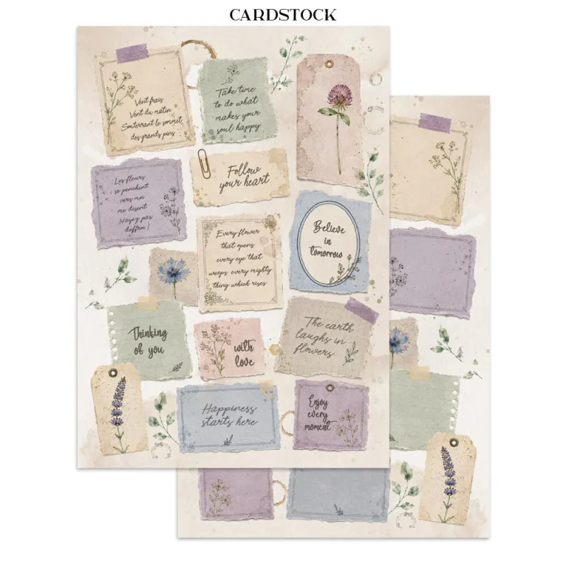 Stamperia Flowers and Poems Junk Journal A5 – Focus Points