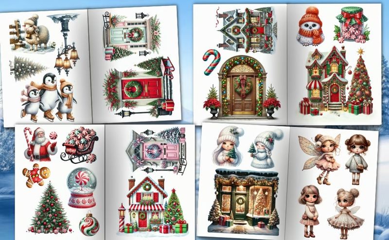 The Joy of Christmas Ephemera Book – Poortoast / Kate Curry
