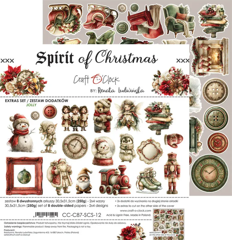 Craft O’Clock Spirit of Christmas Extras Set Mix