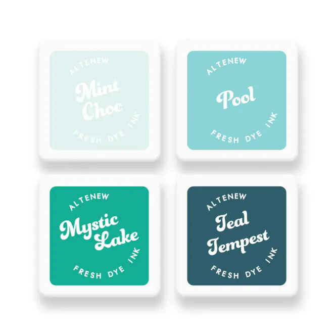 Hovedbilde Aqua Island Fresh Dye Ink Mini Cube Set