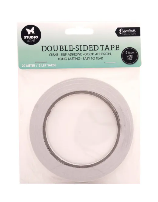 Hovedbilde Studio Light – Dobbeltsidig Tape 9 mm (20 ...