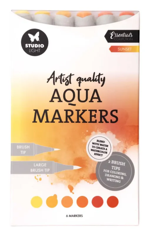 Studio Light – Aqua Markers Sunset (SL-CO-MARK53)