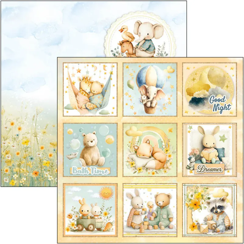 Ciao Bella – Lunibloom Patterns Pad (8pcs) 12x12