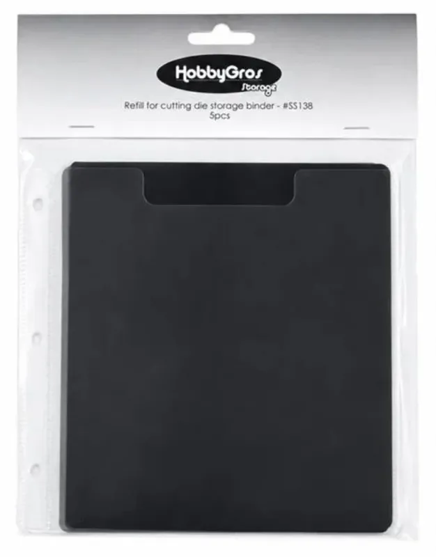 HobbyGros – Magnetiske Refillark til Oppbevaringsperm #SS138 (5 stk)