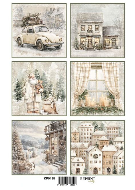 Hovedbilde Reprint – Cozy Christmas Tags 2 Klippark A4 ...