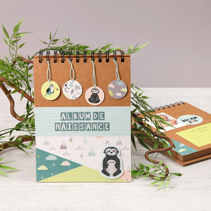 Clairefontaine Album Kraft – 200g 40 ark – 20x20 cm