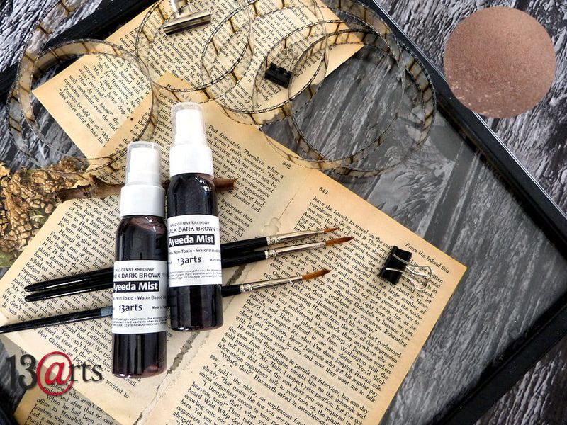 13@RT – Chalk Dark Brown Mist