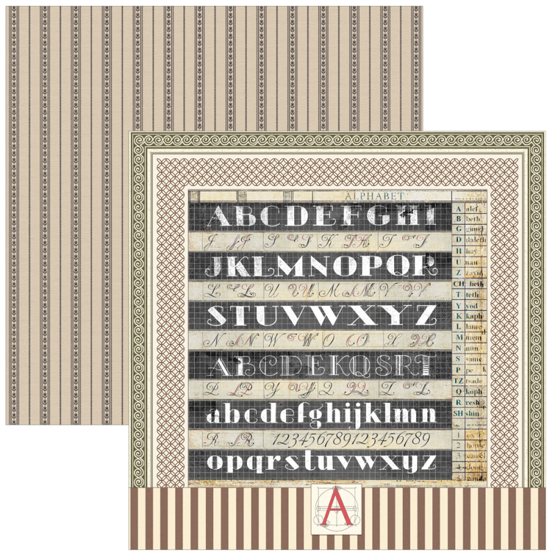 Ciao Bella – Typographic Paper Pad 12x12