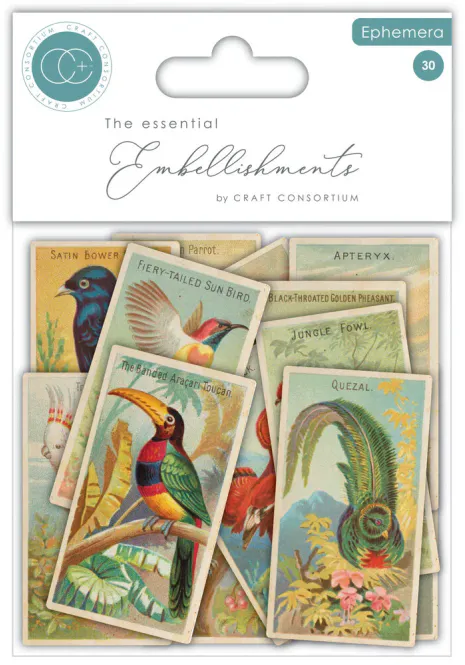 Hovedbilde The Collector – Ephemera Birds (30 pcs) ...