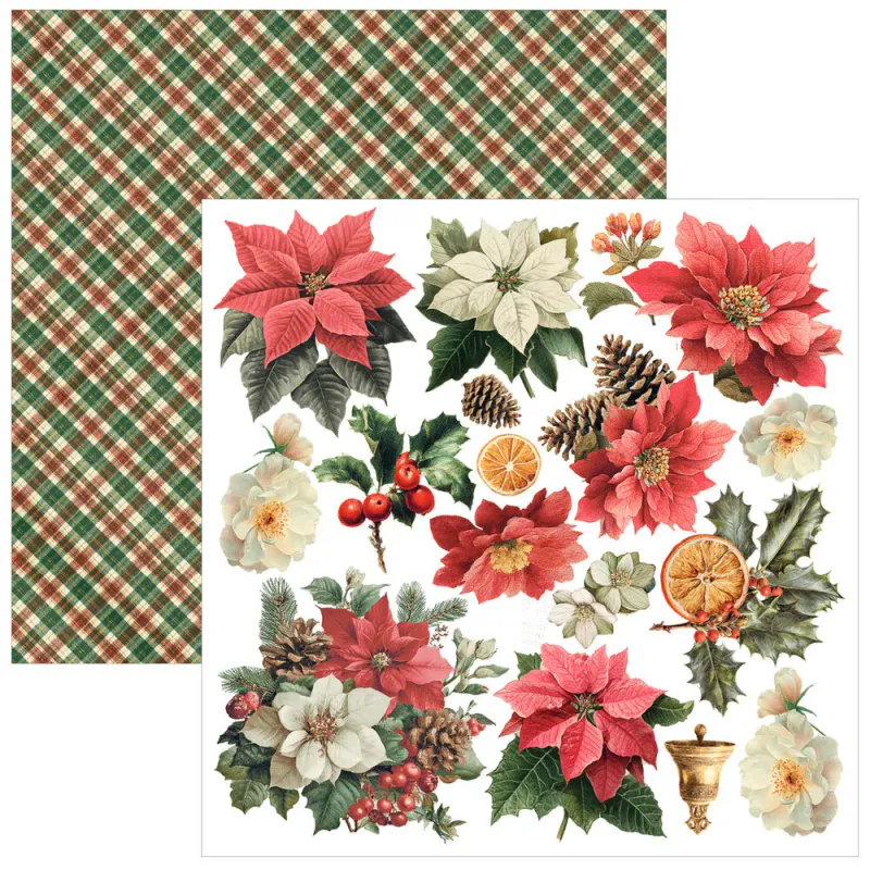 Ciao Bella – Merry & Bright Fussy Cut Paper Pad 6x6