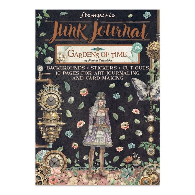 Hovedbilde Stamperia Gardens of Time Junk Journal Kit ...