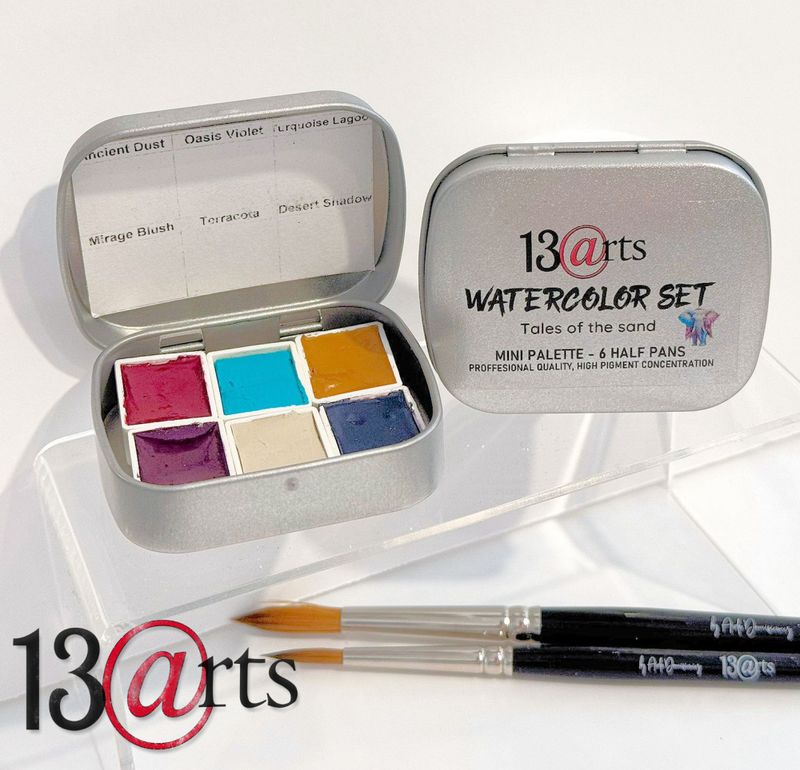 13@rt Tales Of The Sand Mini Watercolor Set