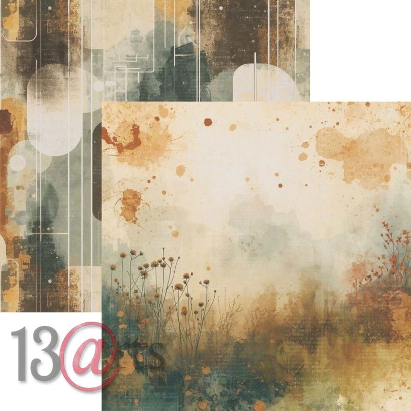 13@rt Retroteca Paper Pad 12x12