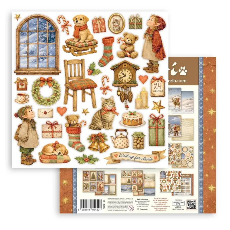 Stamperia Silent Night Paper Pad 12 × 12