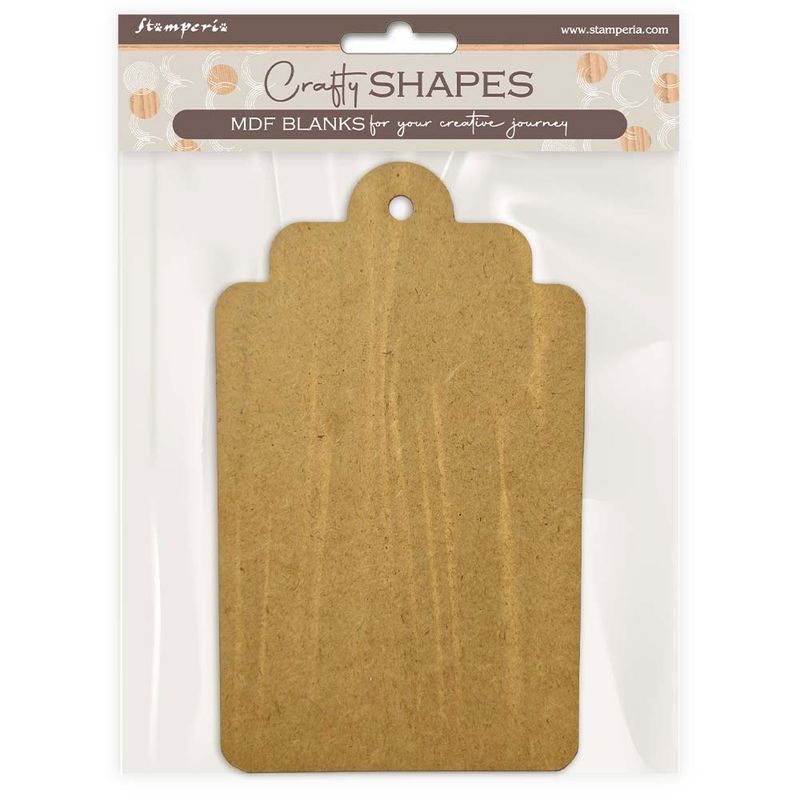Stamperia Crafty Shapes – A New Beginning – Tag