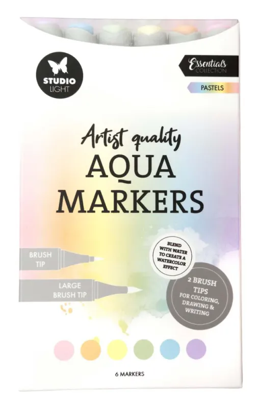 Studio Light – Aqua Markers Pastels (SL-CO-MARK51)