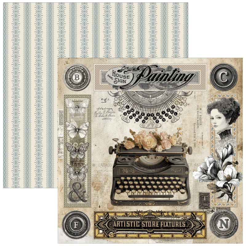 Ciao Bella – Typographic Paper Pad 8x8