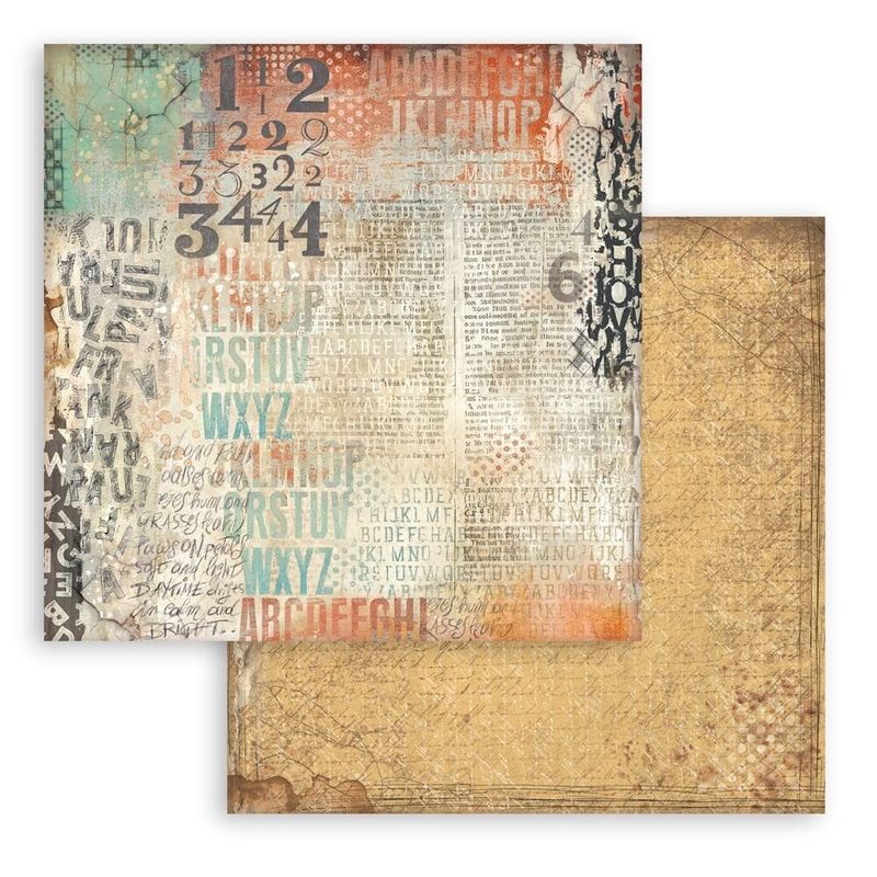 Stamperia – Furry Friends Backgrounds 12x12
