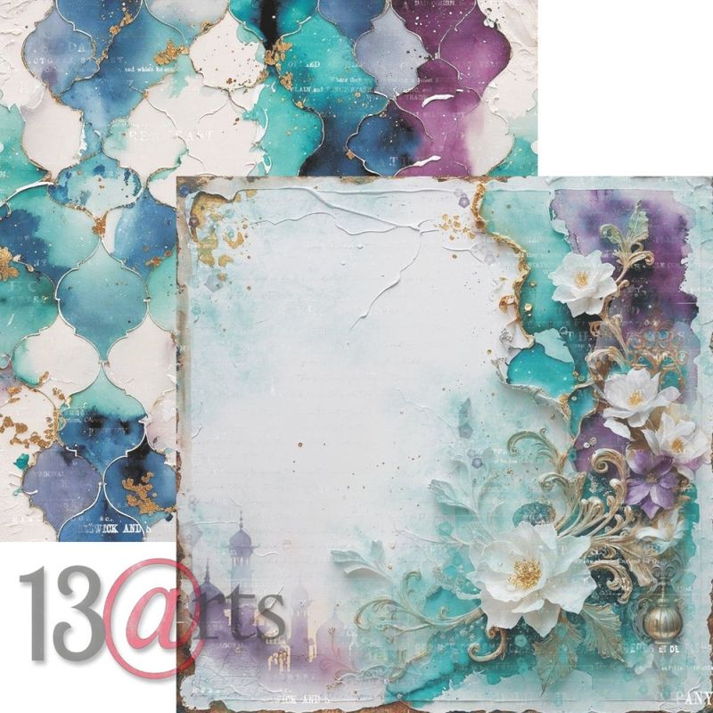 13@rt Tales Of The Sand Paper Pad 8x8