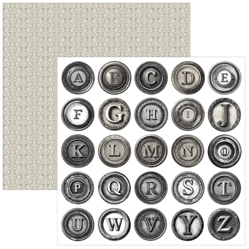 Ciao Bella – Typographic Fussy Cut Pad 6x6