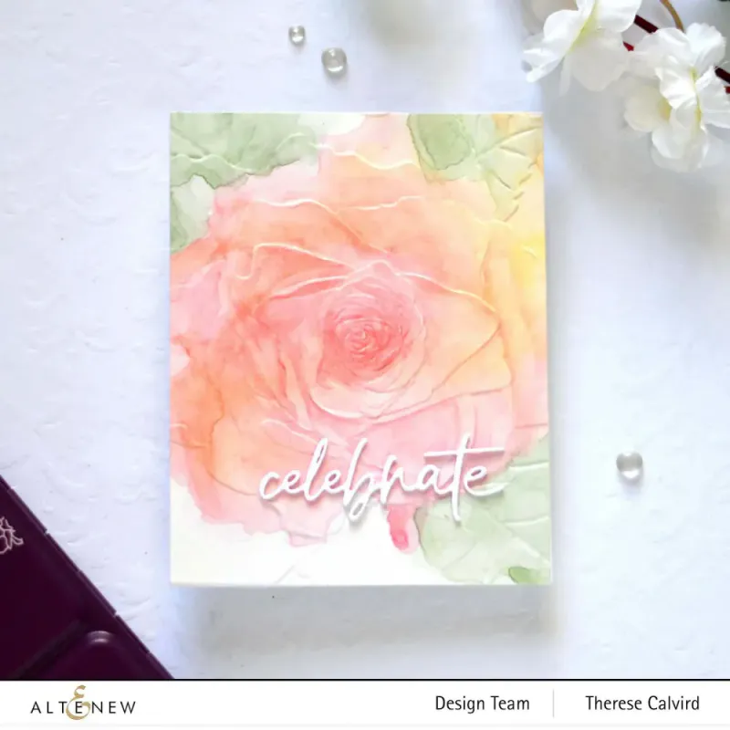 Altenew – Rose Bellevue 3D Embossing Folder 6