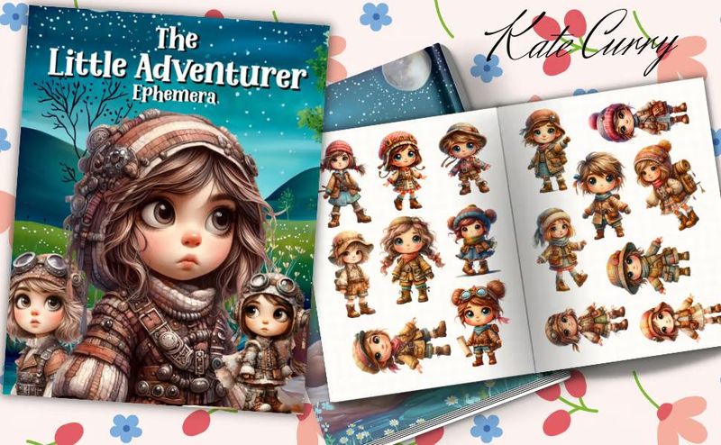 The Little Adventurer Ephemera Book – Kate Curry / Poortoast