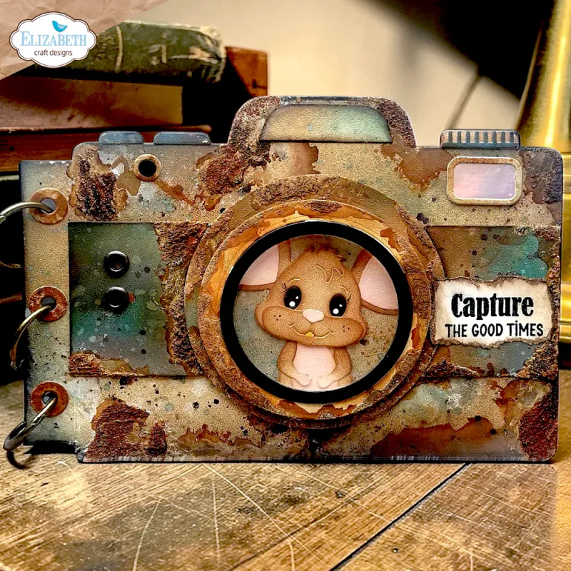 Elizabeth Craft Designs Destination Fun Die – Camera and Suitcase