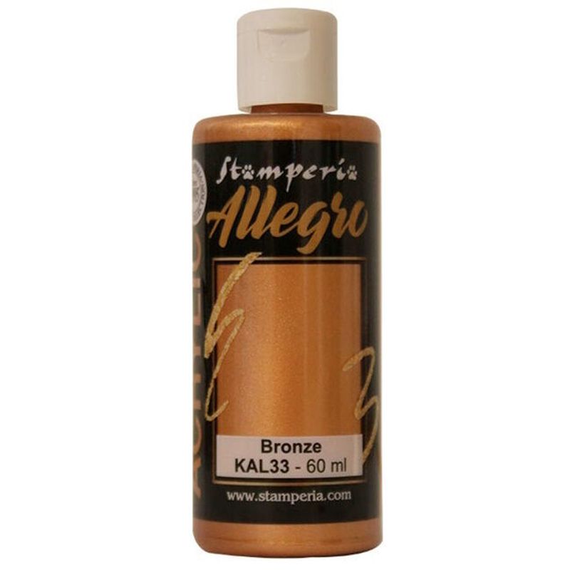 Stamperia – Allegro Bronze Metallic 60 ml